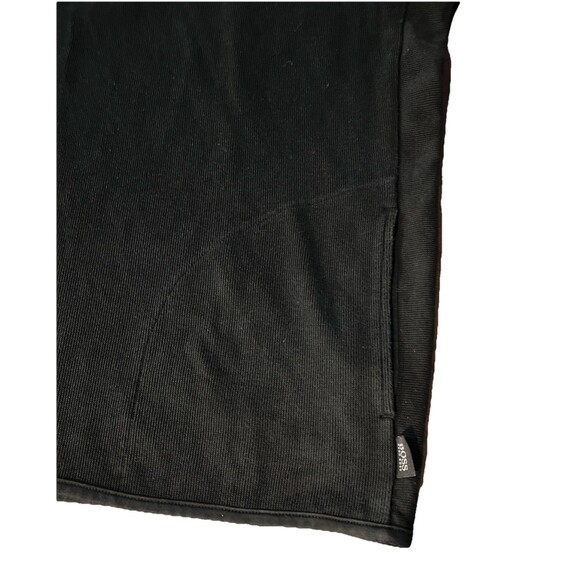 BOSS Hugo Boss 1/4 Zip Men's Size Large Pullover Sweater Black Regular Fit - Picture 6 of 14